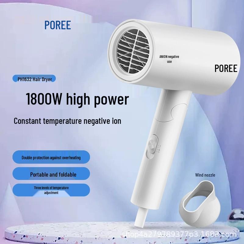 Feike 6276/6277 Hair Dryer: 1800W Electric, Negative Ion, Constant Temperature Hair Care.