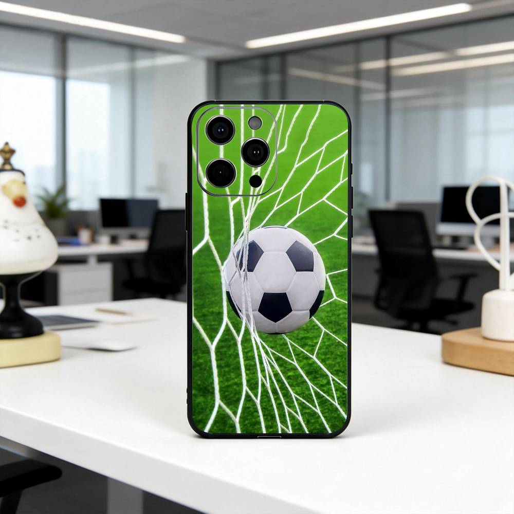 F-Football and G-Green P-Pitch Phone Case Silicone Soft For IPhone 17 16 15 14 13 12 11 X XR Plus Pro Max Plus