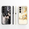 For Realme C75 C75X C73 C71 Case Painted Flowers Soft Liquid Silicone Back Cover For Realme C 75 Full Protection Phone Bumper