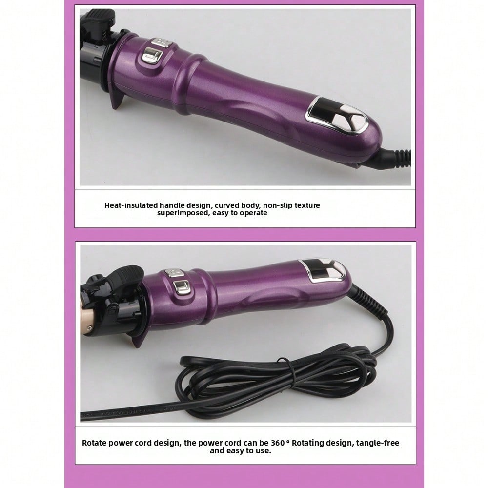 Auto Rotating Electric Hair Curler For Men Women Home Dressing Room Hairstyling 1PC Birthday Gift Anti-Scald Ceramic Constant Temperature