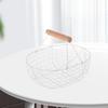 Durable Fruit Bowl Basket Iron Bread Vegetable Holder for Outdoor Party Home
