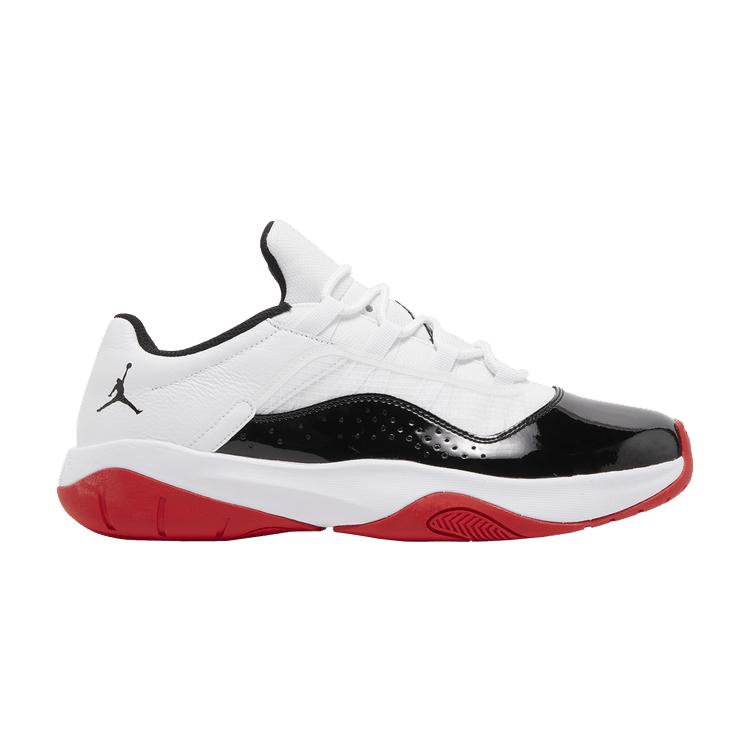 Herren Sneaker Air Jordan 11 CMFT Low Concord-Bred Weiß/University Rot/Schwarz 42 white