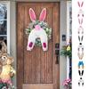 2025New Easter Bunny Butt Wreath Kit Wall Oranments Happy Easter Rabbit Home Party Creative Garland Cartoon Bunny Butt Attachmen