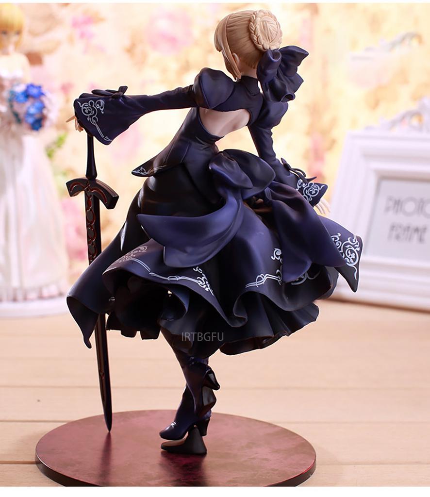 Fate/Grand Order Altria Pendragon1/7 Saber Alter Rochie ver Alter Japonia Anime PVC Figurină de Acțiune Jucărie Joc Colecționabil Model Păpușă