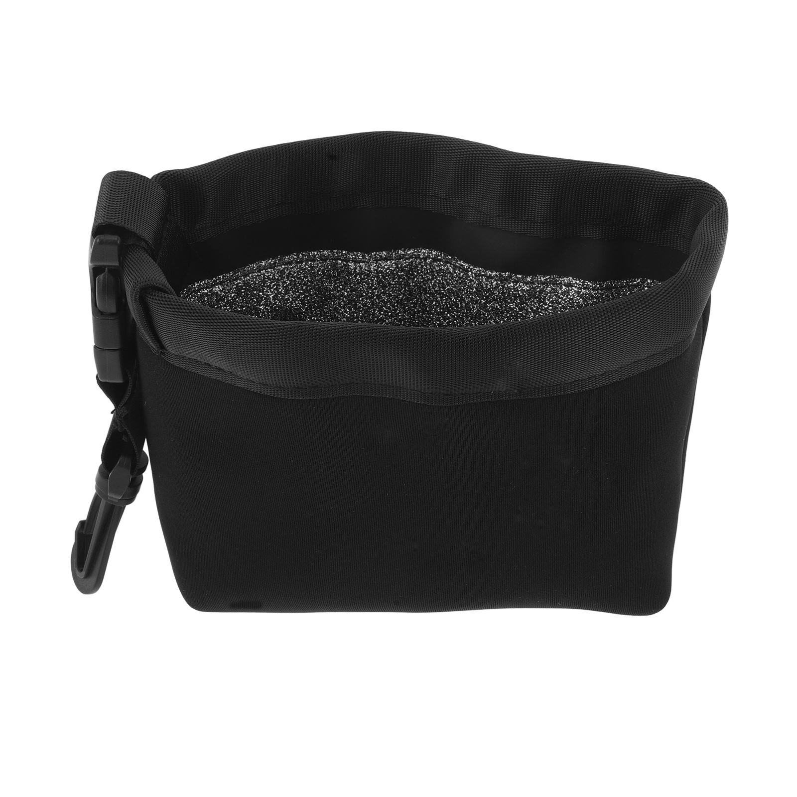 

Portable Golf Club Cleaning Bag Detachable Golf Ball Cleaner Pouch Multifunctional Easy Clean Bag For Accessories чорний