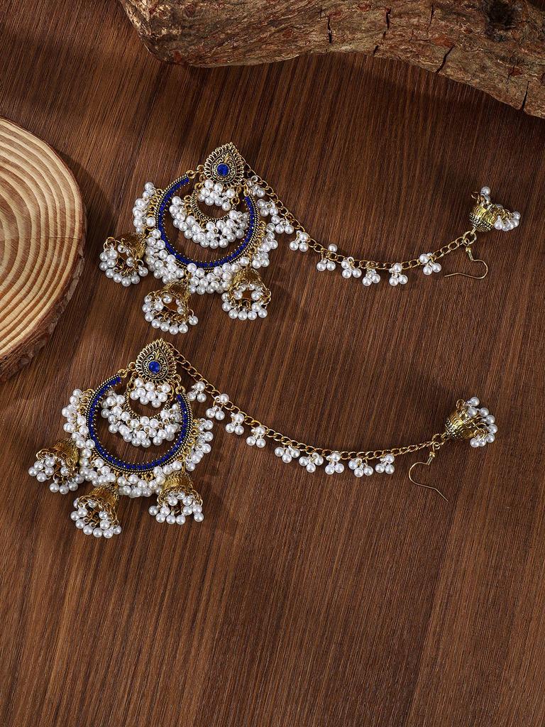 Bohemian Tassel Birdcage Bell Earrings - Retro Fashion with Ethnic Flair