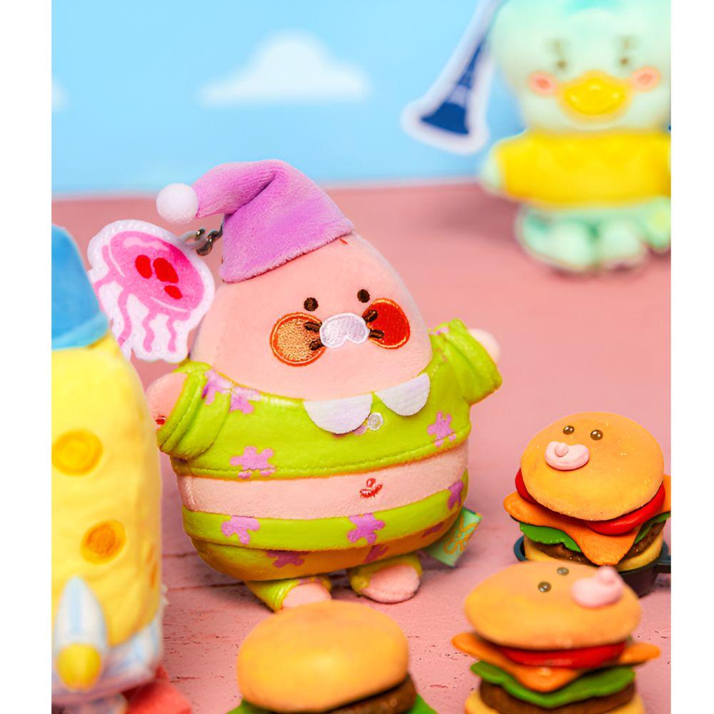 SpongeBob X Kakao Friends Baby Chunshik Patrick Plüsch-Schlüsselanhänger Puppe Koreanisch Niedlich Kawaii Weicher Schlüsselring