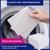 30/50/100Pcs Laundry Color Absorbing Paper Anti Dyeing Color Catcher Sheets For Washing Machine