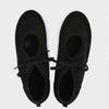 Fashion 2025 Autumn Outside Women Ballet Flats Lace Up Black Satin Shallow Casual Loafers Comfortable Soft Sole Designer Ladies Shoes