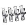1/2/4 Pack Wall Mount Gate Hinges Portable Wall Plate Hinges for Outdoor Chain Link Fence Gate with 5/8Inch Hinges Pin
