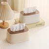 Tissue Box Holder Bamboo Cover Toilet Paper Box Napkin Holder Case Tissue Paper Dispenser Paper Towel Storage Box Tissue Boxes