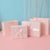 Valentine's Day White Lid & Base Gift Box for Lipstick - Elegant Holiday Packaging