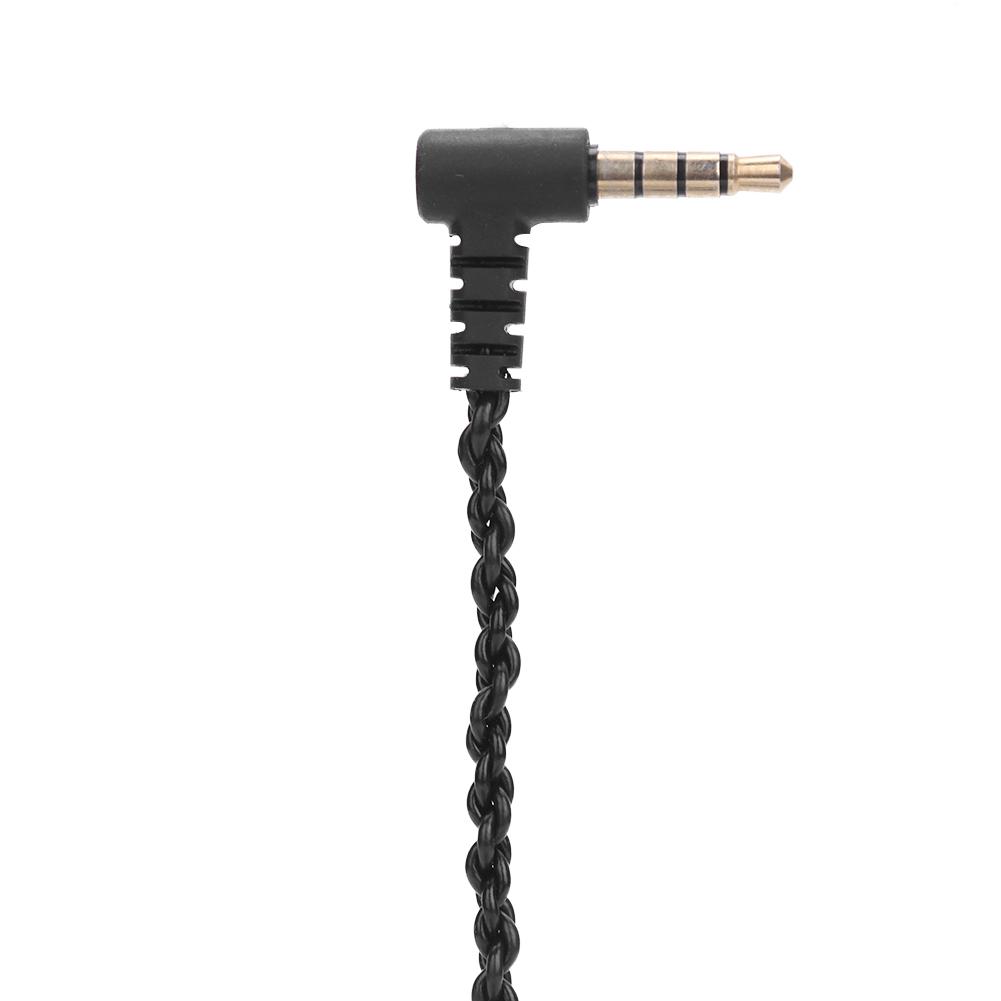 0.78mm 2 Pin Upgrade Replacement Earphone Cable Single Crystal Copper with Mic Audio Upgrade Cable for Weston 1964 UE3X UE18 W4R