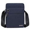 Men's Shoulder Bag Business Casual Outdoor Men's Cross Bag Korean Vertical Crossbody Bag with Headphone Hole