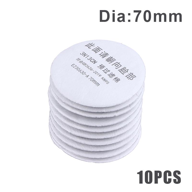 10Pcs 3N11 Filter Cotton For 3001/3301/3303/385 Gas Mask Cartridge 3200/308/1201 Dust Mask For Carpenter Builder Miner Polishing