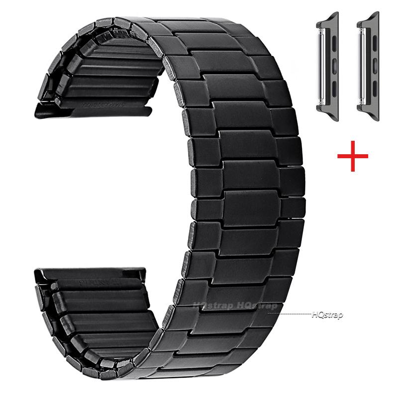 Elastic Metal Strap for Apple Watch Band 45mm 44mm 40mm 41mm 42mm 38mm Bracelet for IWatch Series 8 7 6 Se 9 10 Ultra 2 49mm