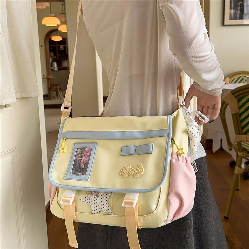 Multi-purpose Bag Women's Large Capacity Crossbody Bag Student Hand Shoulder Bag