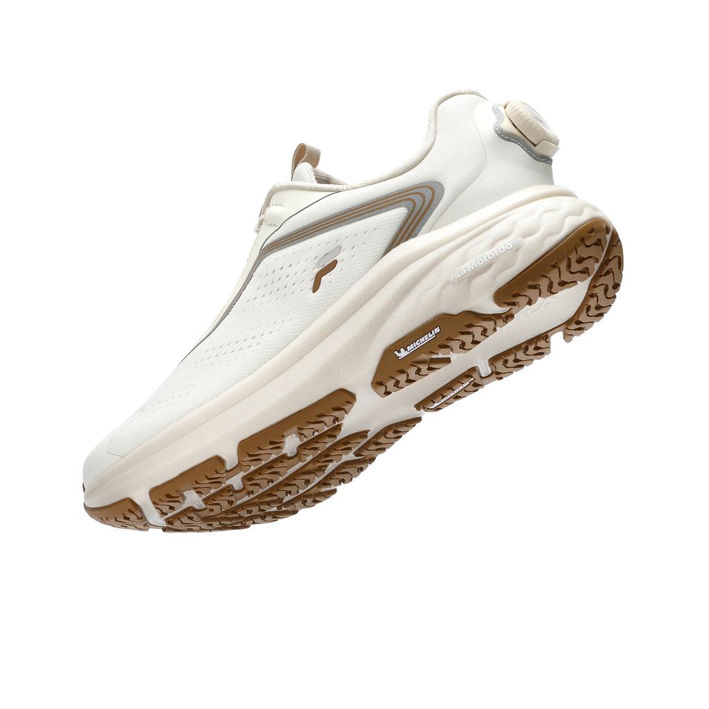 New FILA NUVOLE 2 Cushioning, Breathable, Lightweight Low top Running Shoes Men's White A12M421105FWW