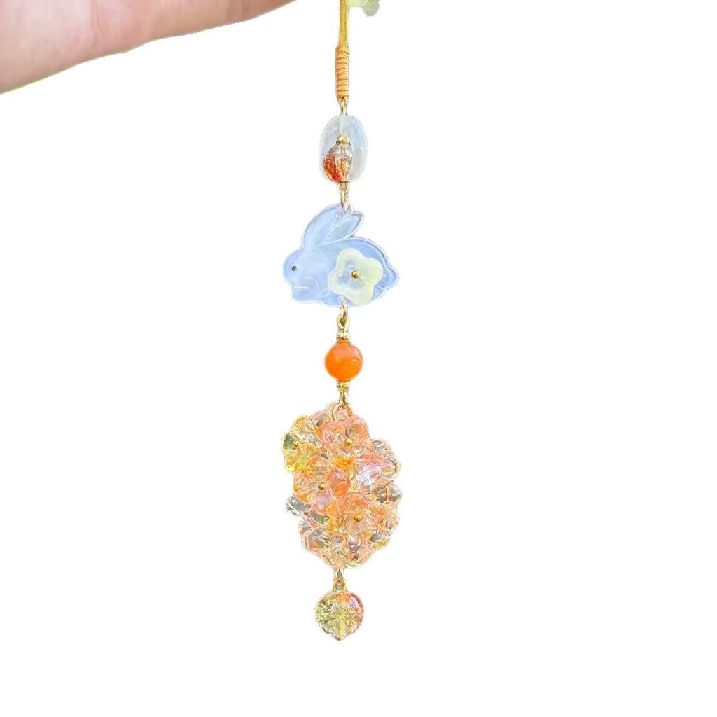 Maiglöckchen Handy-Lanyard mit Quasten-Anhänger - Frisches, vielseitiges Design