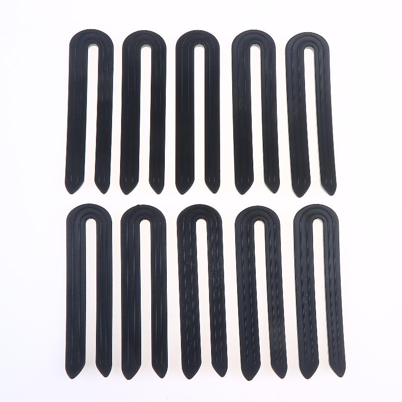 

{Summer2} 10pcs U-shape Hair Perm Insulation Clips Multipurpose Heat Resistance Hair Volume Clips For Salon Home Styling Tools чёрный