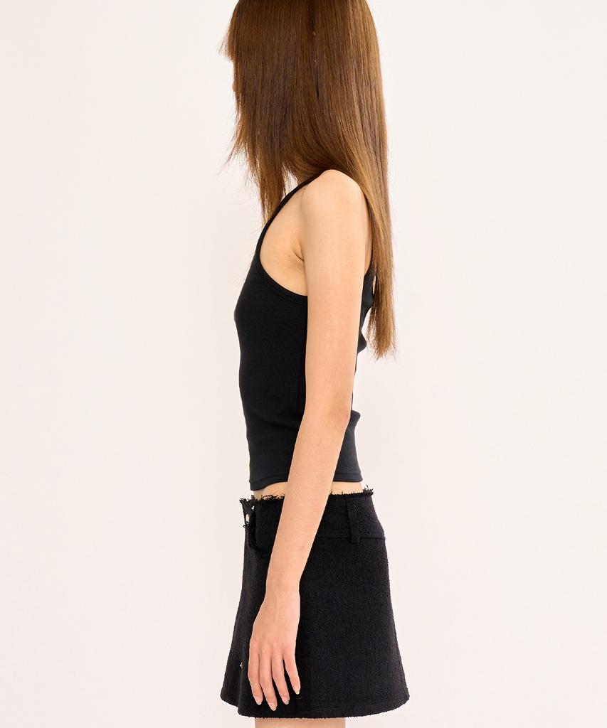 FANYOUNG High Tank Top Black