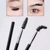 Multifunctional Makeup Brush, Spiral Brush Eyebrow Trimming Brush 2-In-1, Eyelash Curling And Shaping Portable Tool