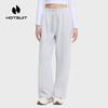 Pantalon de survêtement large doublé polaire pour femme HOTSUIT