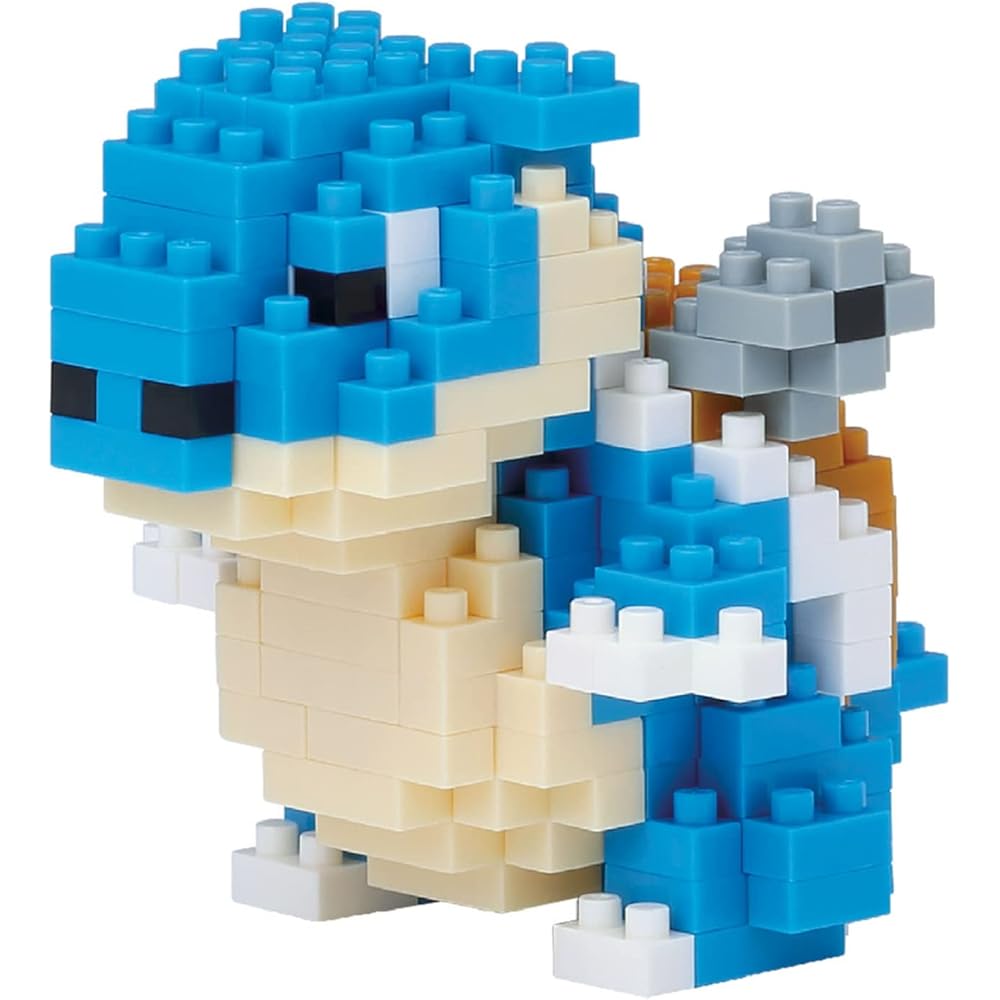 Nanoblock Pocket Monsters Blastoise Building Set NBPM-019 150 Pieces Collectible Toy