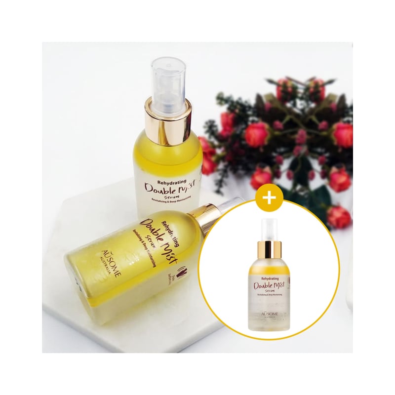 Ousum Moisture Hydrating Oil Double Mist Serum 120ml x 3
