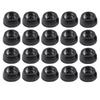 HOT Sale Feet Leg Pads Floor Protectors Parts Rubber Standing Steady Non-Slip 20pcs Accessories AntiScratch Black Conical