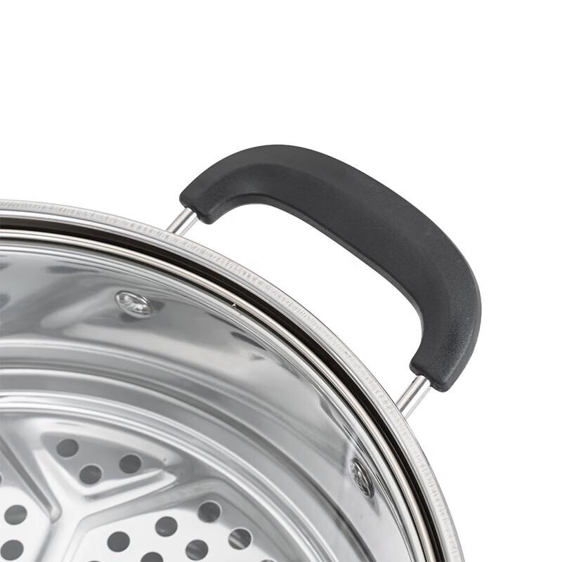 Debo 28cm Stainless Steel Soup Pot & Steamer