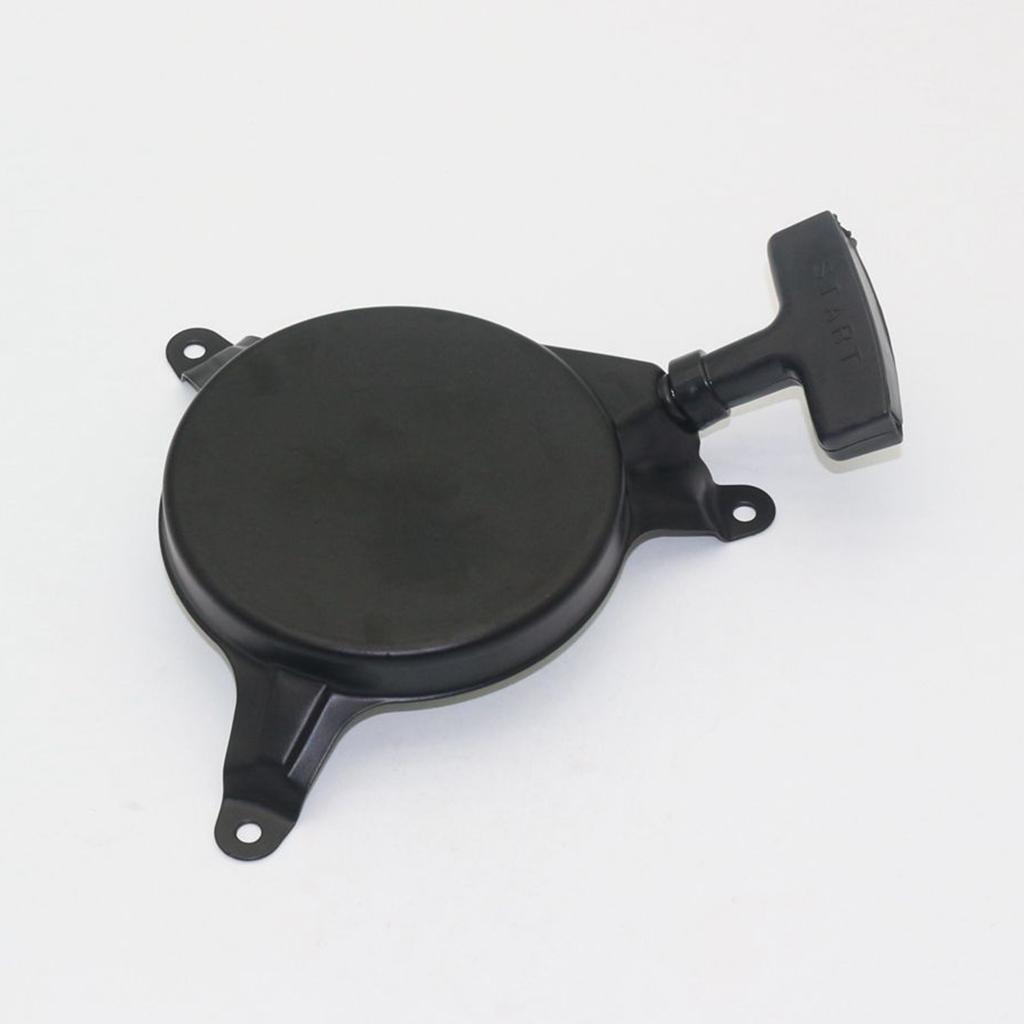 Recoil Pull Starter Iron Sheet Engine Motor Starter Lawn Mower Part for Outdoor Push Mowers Replacement