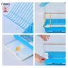 NL102112 Portable Birdcage for Budgies and Lovebirds - Small Handheld Parrot Cage