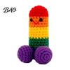Novelty Crochet Decoration Handmade Ornament, Funny Positive Desk Buddy, Cute Ornament Figurine, Emotional Support Keepsake Gift for Friends Coworkers