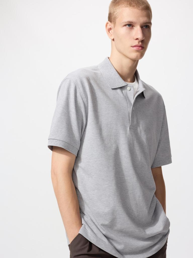 Uniqlo Japan Dry Kanoko Polo Shirt  Short Sleeve 
