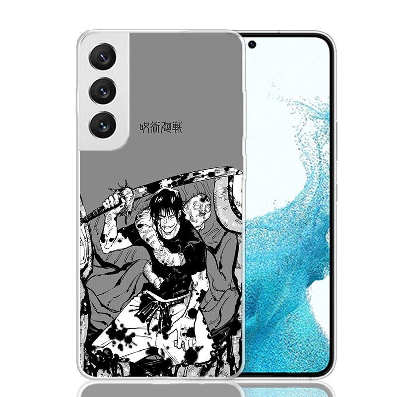 JujuKaisen Fushiguro Toji Phone Case For Samsung Galaxy S26 S25 Edge S24 S23 FE S22 Ultra S21 Plus S20 + Fundas Cover Coque Gala