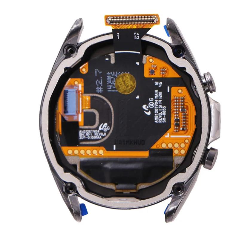 

For Samsung Galaxy Watch3 41mm SM-R850 SM-R855 Grade S OEM LCD Screen and Digitizer Assembly+Frame (without Logo) Silver