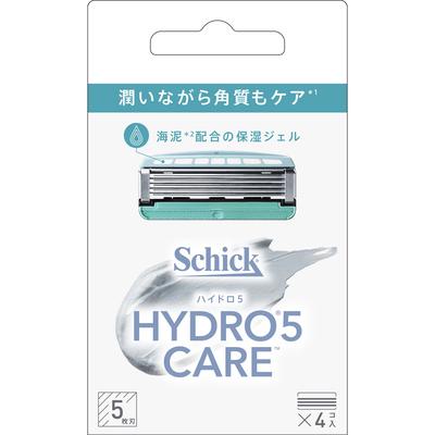 Sic japan Schick Hydro 5 Care 4 Stk. Ersatzklingen für Herren Rasierer für Männer Achten Sie darauf, sich beim Auswechseln der Klinge nicht zu verletzen. Platzieren Sie die Verwendung