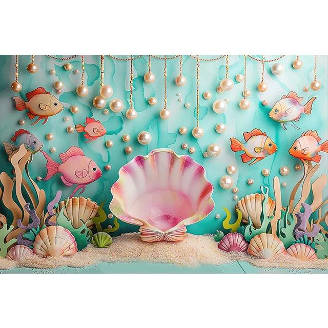 Bonvvie Photography Background Summer Beach Hawaii Luau Aloha Flamingo Holiday Party Decor Birthday Backdrop for Photo Studio