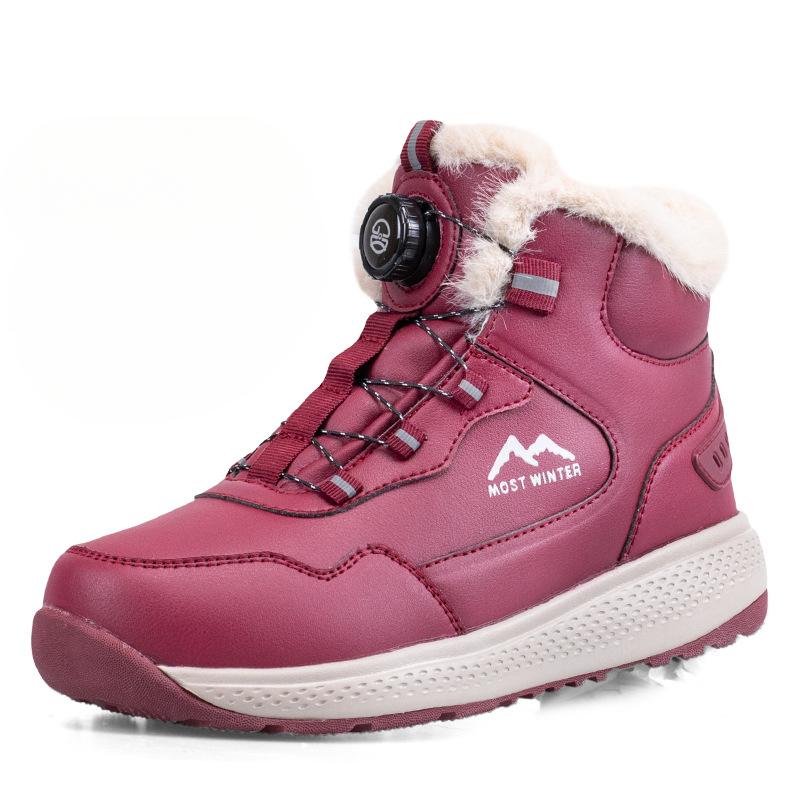 Nové Vodotěsné a Teplé Dámské Tenisky Plus Sametem Polstrované Protiskluzové Pohodlné Dámské a Pánské Boty