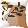 Abstract Pillowcase Sunset Sunrise Line Modern Art Minimalist Living Room Sofa Bay Window Pillow Geometry