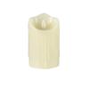 Flameless LED Pillar Candles with Dripping Wax Flickering Warm Light Battery Operated for Wedding Party Home Decor