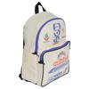 Adidas Originals Polyester Backpack Unisex Milk White & Blue Adidas JN6999