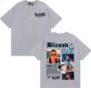 Rapper Blessd Music Album 2025 Tour T Shirts Unisexs Clothing Fashion Hip Hop Punk Tshirt Cotton 100 High Quality Loose T Shirt
