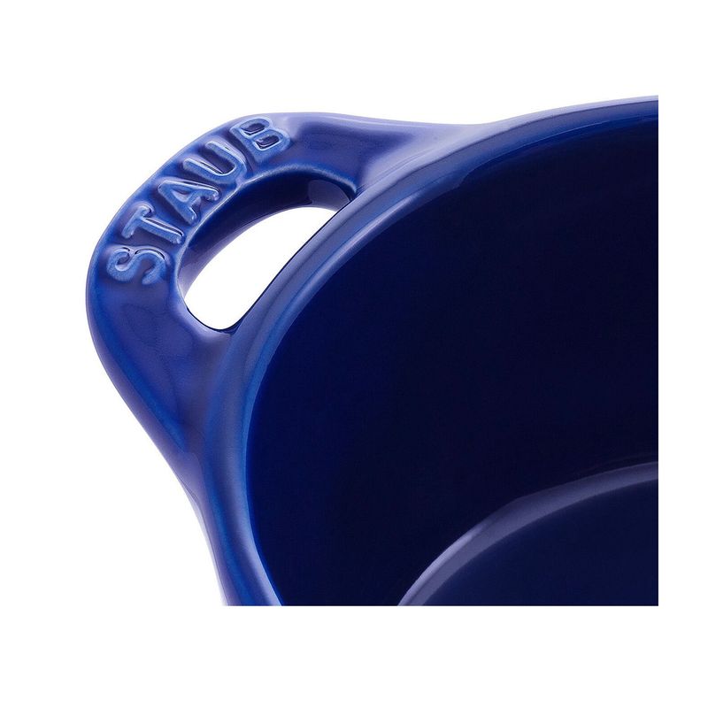 Staub Ceramic Mini Cocotte Round 10cm (Dark Blue)