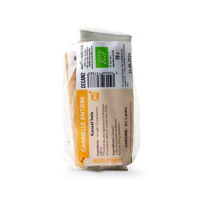 Cannelle entière de Madagascar bio 36 g