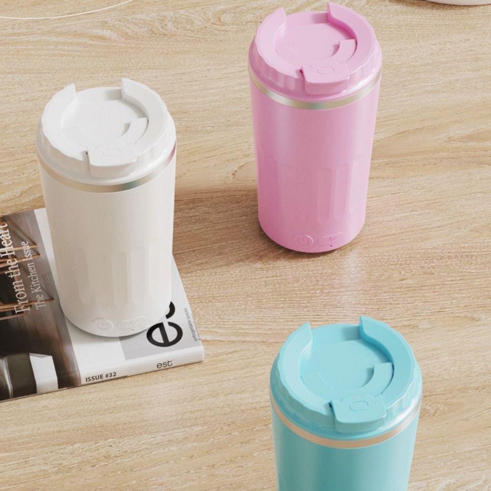 400ML Electric Coffee Mug USB Rechargeable Automatic Mixing Cup Portable Coffee Cup  Travel