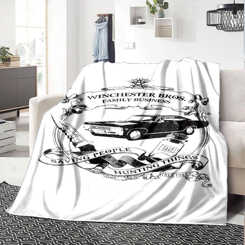 1pc Supernatural 10 Blanket Soft Warm Throw for Home, Office, Travel All Season Cozy Bedding Gift, Office Cozy Accessory