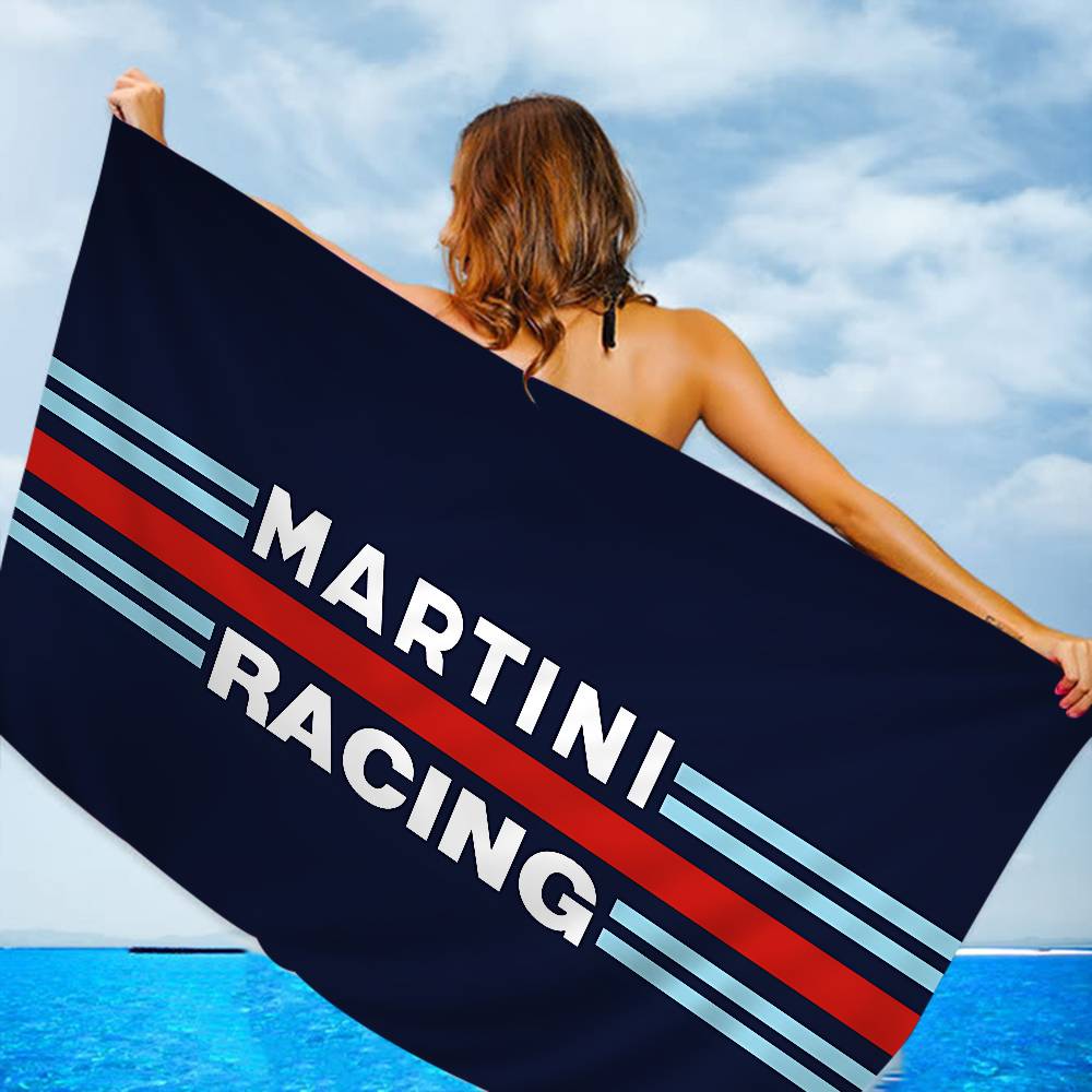 M-Martinis Racing Microfiber Blanket Quick Drying Beach Towels Oversized Printing Super Absorbent Pool Towel Blanket