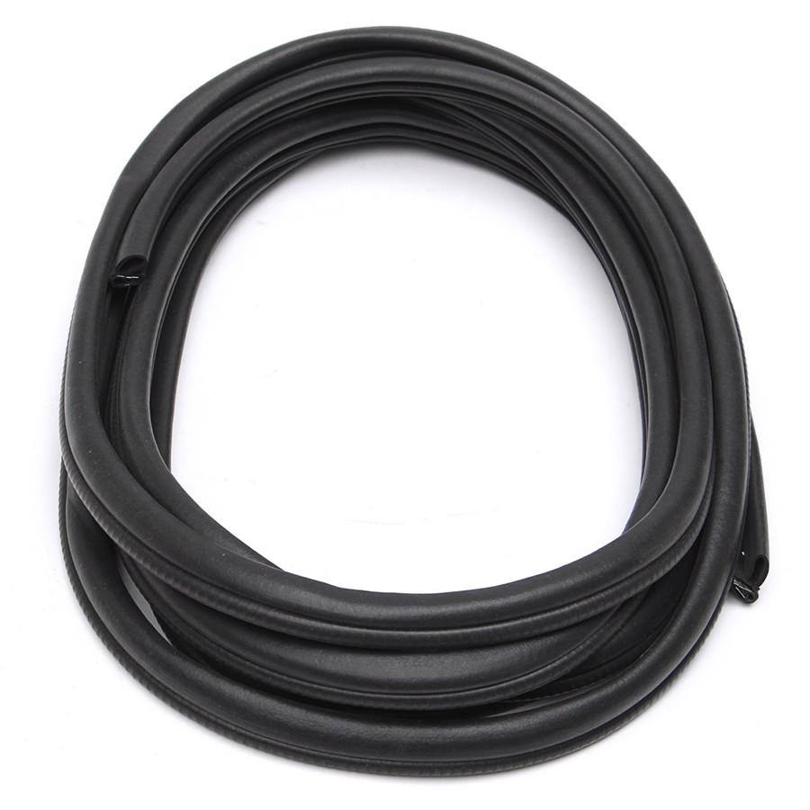 6M B Type Car Door Pillar Window Edge Trim Mouldings Protector Rubber Seal Strip